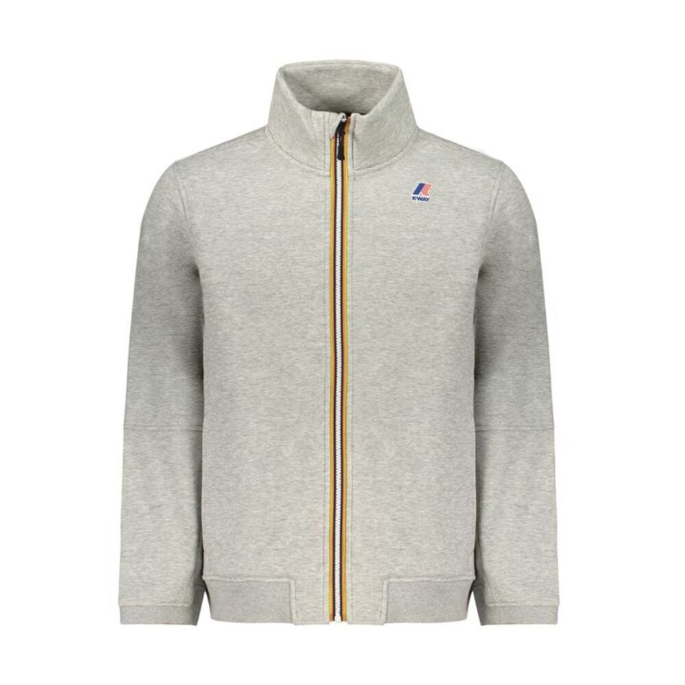 K-WAY Gray Polyester Men's Men's Sweatshirt